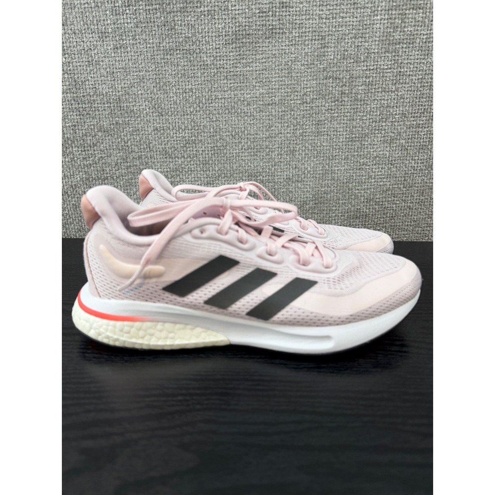 Adidas Supernova Women's 6.5 Bounce Pink Black Running Shoes Active Preformance